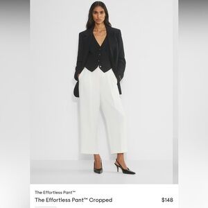 Aritzia Effortless Pants light birch color